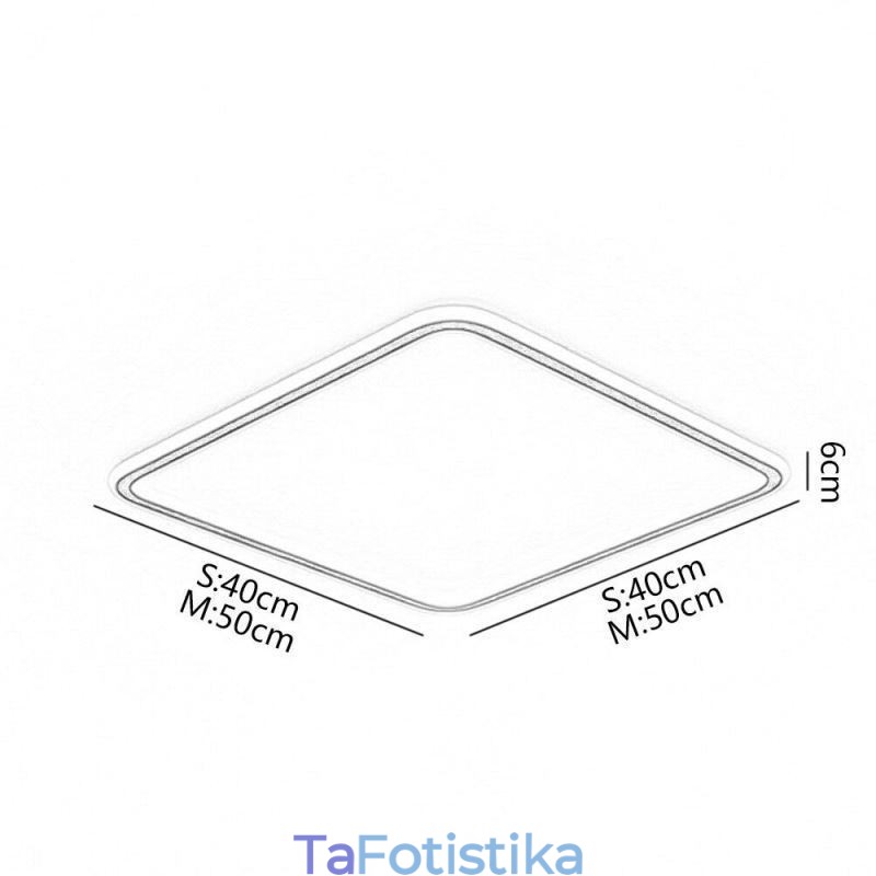 Μοντέρνο Minimalist Flush Mount Ultra Thin Flush Mount φωτιστικό οροφής