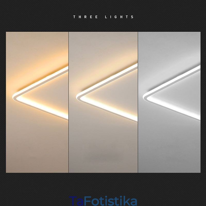 Μοντέρνο Minimalist Flush Mount Ultra Thin Flush Mount φωτιστικό οροφής