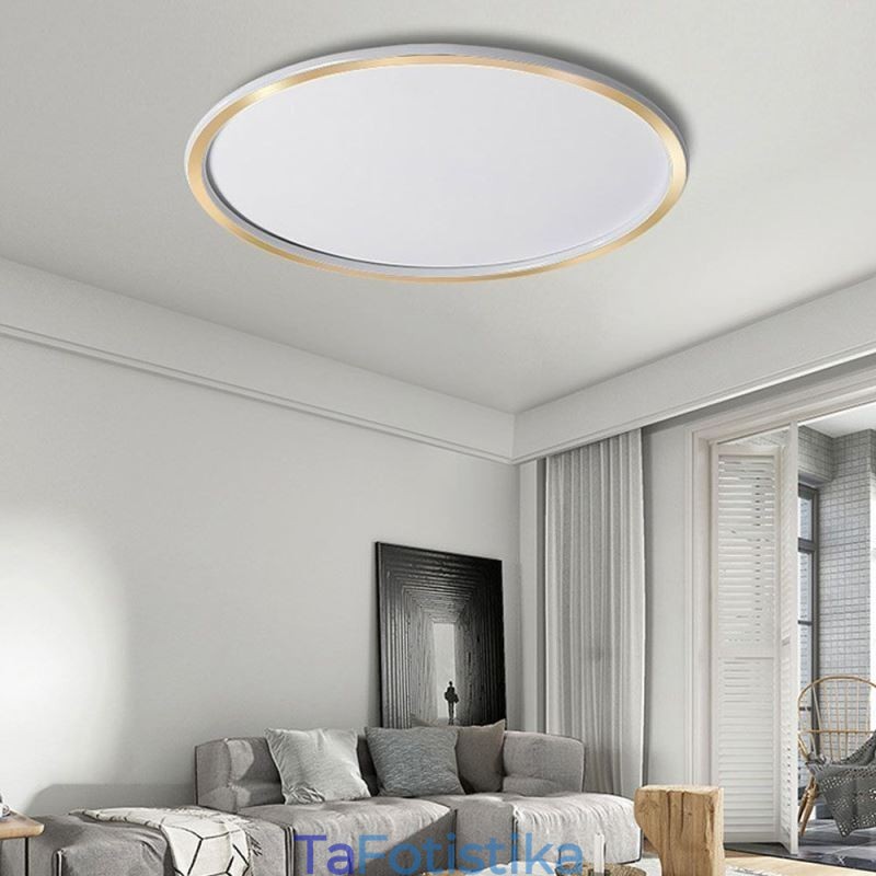 Μινιμαλιστικό κυκλικό φωτιστικό οροφής Flush Mount