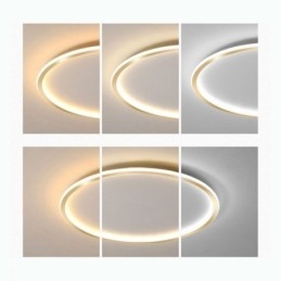 Μινιμαλιστικό κυκλικό φωτιστικό οροφής Flush Mount