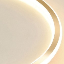 Μινιμαλιστικό κυκλικό φωτιστικό οροφής Flush Mount