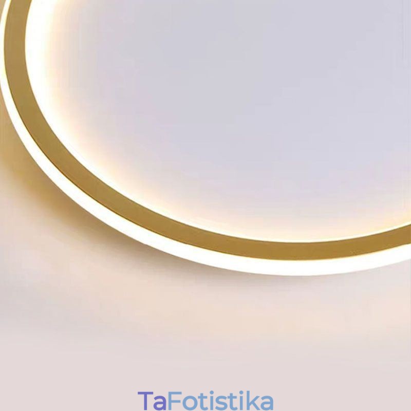 Μινιμαλιστικό κυκλικό φωτιστικό οροφής Flush Mount