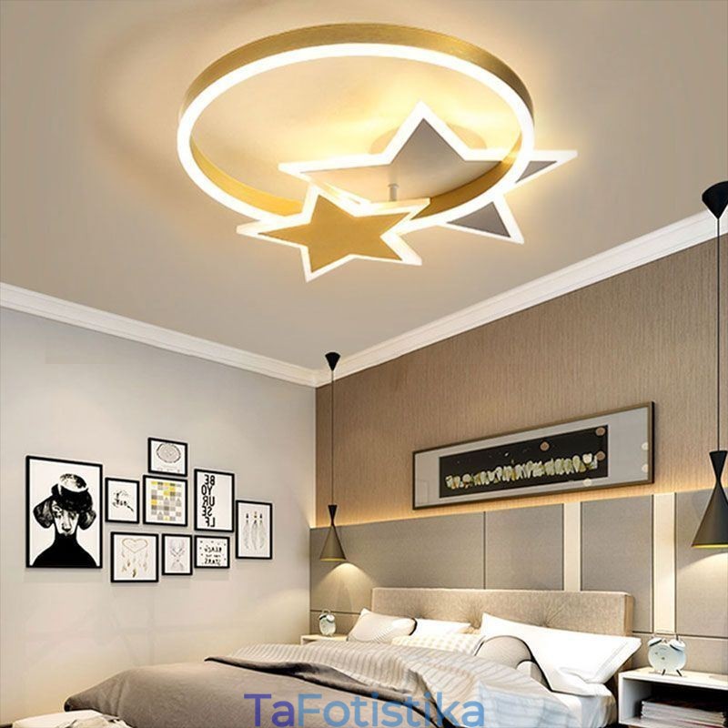 Φωτιστικό οροφής Star Flush Ακρυλικό Φωτιστικό Double Stars