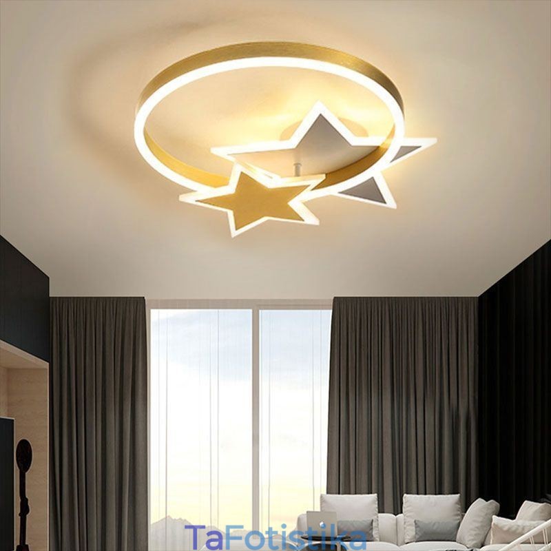 Φωτιστικό οροφής Star Flush Ακρυλικό Φωτιστικό Double Stars