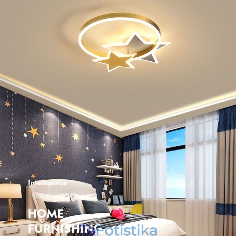 Φωτιστικό οροφής Star Flush Ακρυλικό Φωτιστικό Double Stars