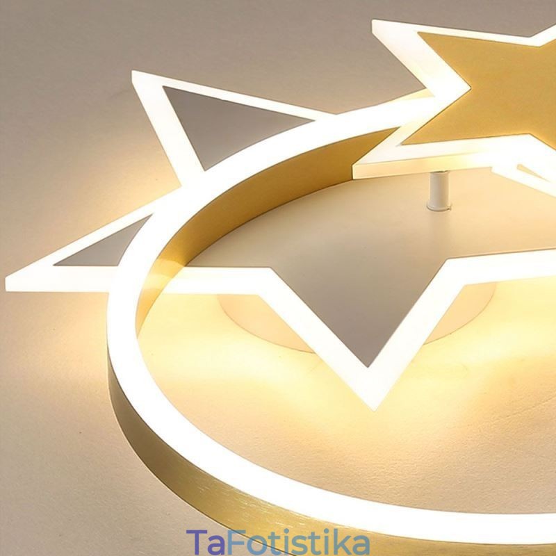 Φωτιστικό οροφής Star Flush Ακρυλικό Φωτιστικό Double Stars