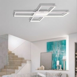 Μινιμαλιστικό ακρυλικό φωτιστικό οροφής Flush Mount σε σχήμα X