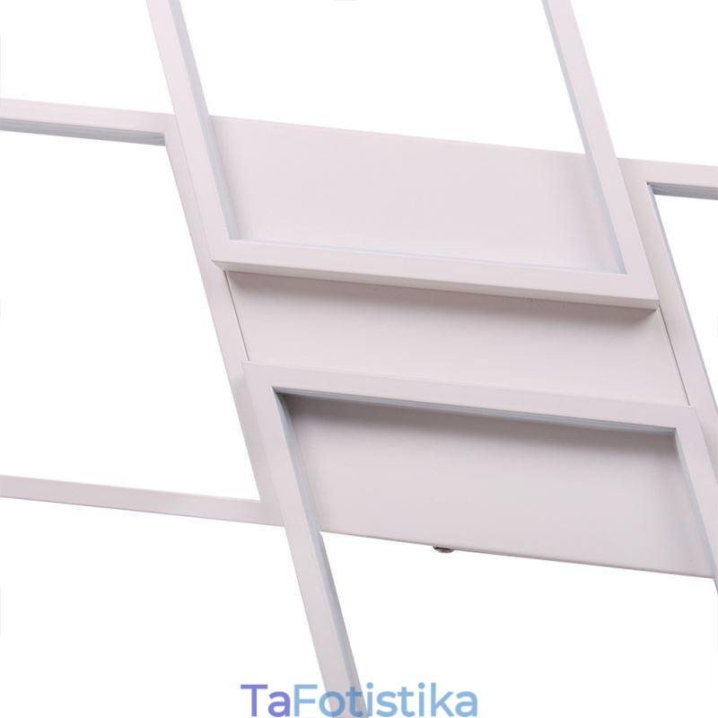 Μινιμαλιστικό ακρυλικό φωτιστικό οροφής Flush Mount σε σχήμα X