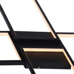 Μινιμαλιστικό ακρυλικό φωτιστικό οροφής Flush Mount σε σχήμα X