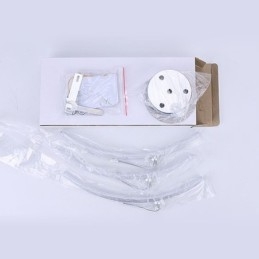 Ακρυλικό σταυρωτό φωτιστικό οροφής Simple Flush Mount σε σχήμα τόξου