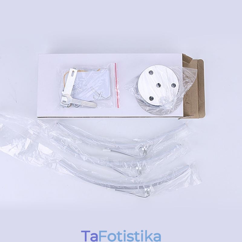 Ακρυλικό σταυρωτό φωτιστικό οροφής Simple Flush Mount σε σχήμα τόξου