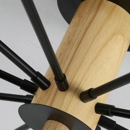Πολυέλαιος μοντέρνος Magic Beans Flush Mount Wood Branch