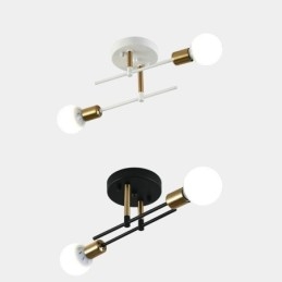 Simple Magic Beans Flush Mount σταυρωμένο φωτιστικό οροφής