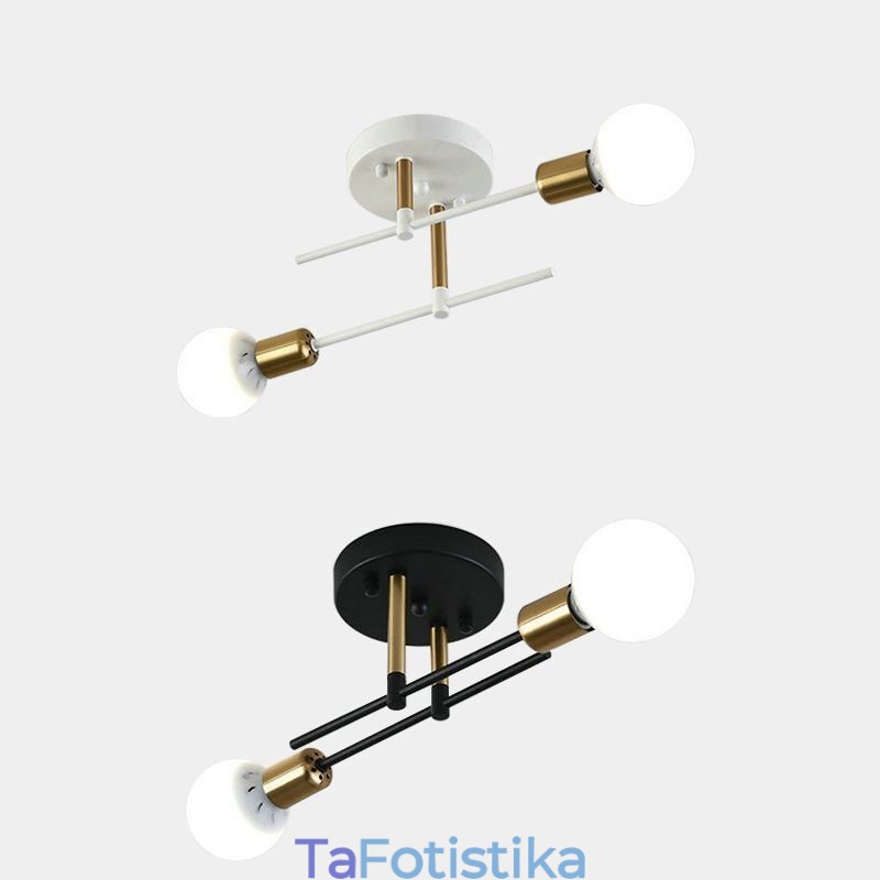 Simple Magic Beans Flush Mount σταυρωμένο φωτιστικό οροφής