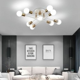 Simple Magic Beans Flush Mount σταυρωμένο φωτιστικό οροφής