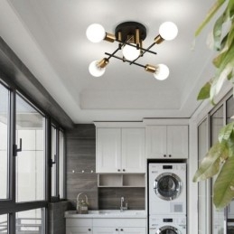 Simple Magic Beans Flush Mount σταυρωμένο φωτιστικό οροφής