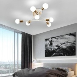 Simple Magic Beans Flush Mount σταυρωμένο φωτιστικό οροφής