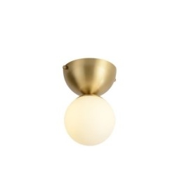 Φωτιστικό οροφής Nordic Brass Mini Flush Mount Light Foyer