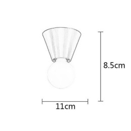 Φωτιστικό οροφής Nordic Brass Mini Flush Mount