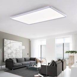 Φωτιστικό Nordic Panel Flush Mount Super Thin Lamp Λευκό φωτιστικό οροφής