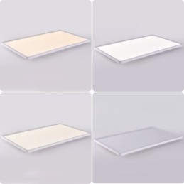 Φωτιστικό Nordic Panel Flush Mount Super Thin Lamp Λευκό φωτιστικό οροφής