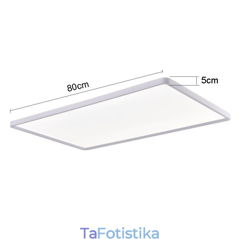 Φωτιστικό Nordic Panel Flush Mount Super Thin Lamp Λευκό φωτιστικό οροφής