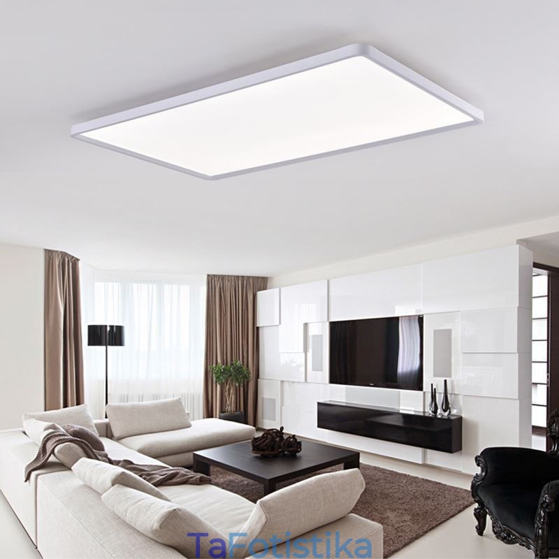 Φωτιστικό Nordic Panel Flush Mount Super Thin Lamp Λευκό φωτιστικό οροφής