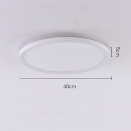 Nordic Round Flush Mount Super Thin Φωτιστικό Οροφής Φωτιστικό Αλουμινίου Roung