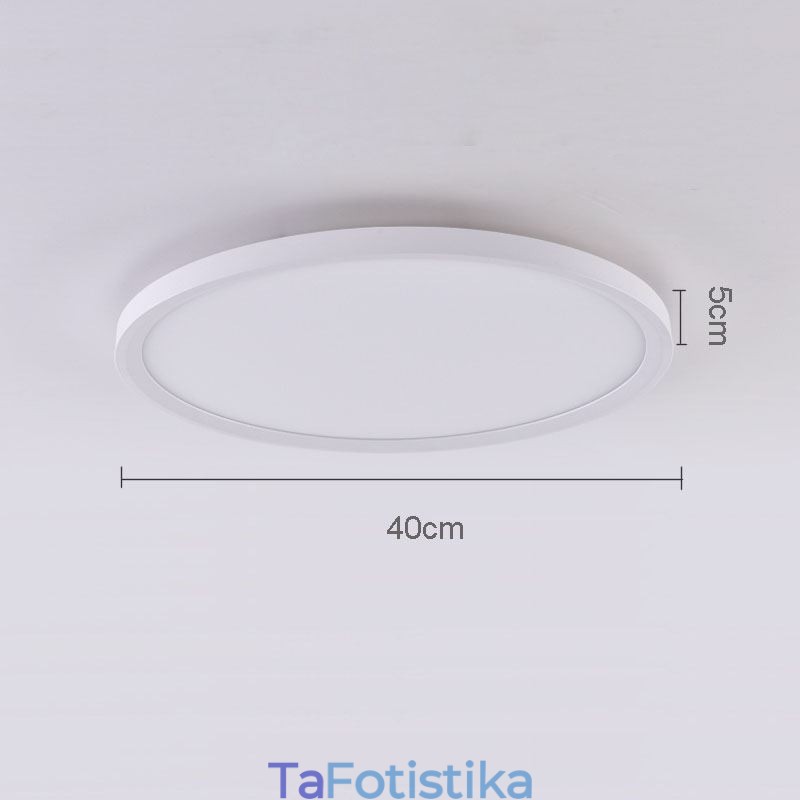 Nordic Round Flush Mount Super Thin Φωτιστικό Οροφής Φωτιστικό Αλουμινίου Roung