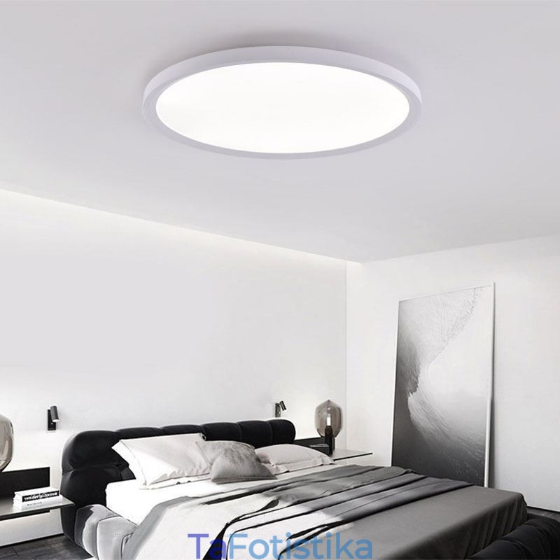Nordic Round Flush Mount Super Thin Φωτιστικό Οροφής Φωτιστικό Αλουμινίου Roung