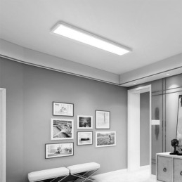 Panel Flush Mount Nordic Super Thin Ορθογώνιο Φωτιστικό Οροφής Φωτιστικό σπιτιού