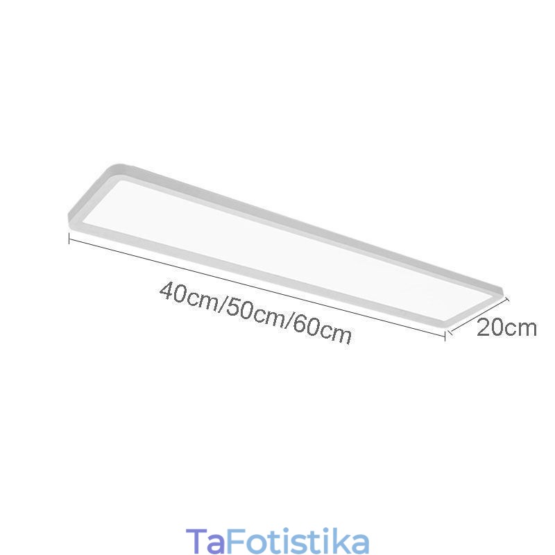 Panel Flush Mount Nordic Super Thin Ορθογώνιο Φωτιστικό Οροφής Φωτιστικό σπιτιού