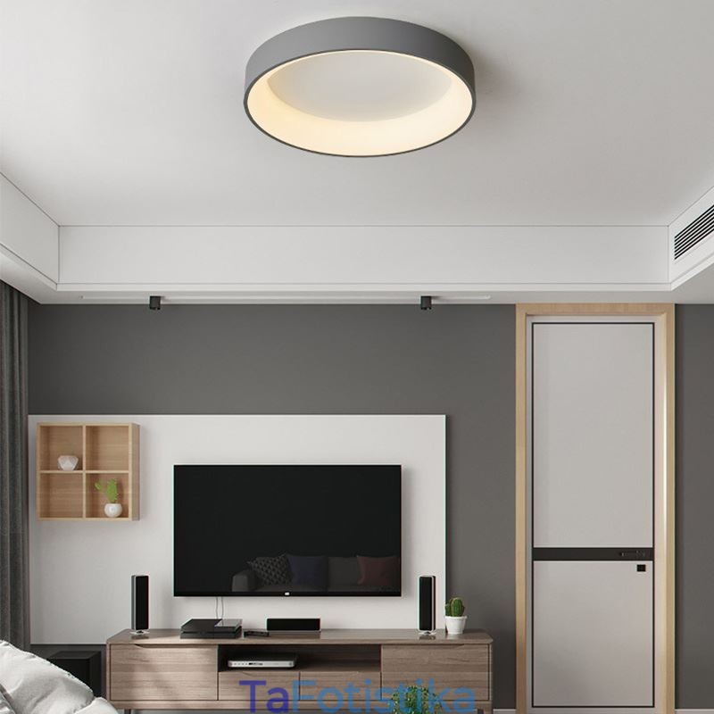 Μοντέρνο φωτιστικό στρογγυλής οροφής Flush Mount