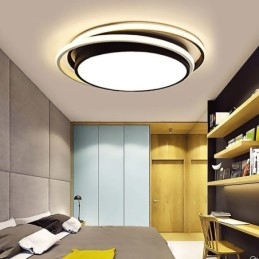 Μοντέρνο Simple Flush Mount γεωμετρικό φωτιστικό οροφής Φωτιστικό τετράγωνου πλαισίου