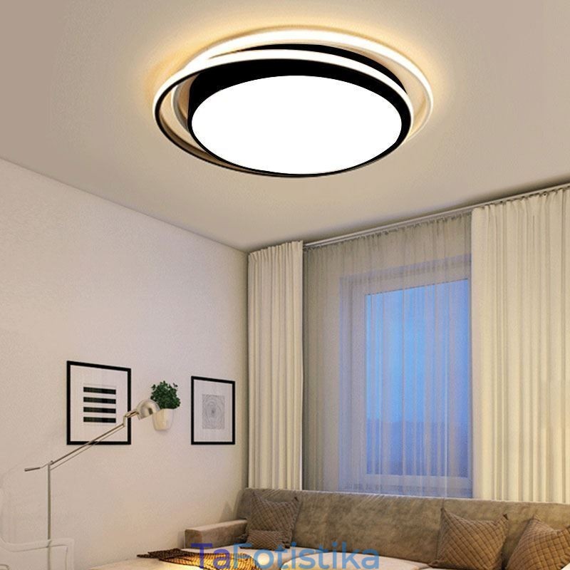 Μοντέρνο Simple Flush Mount γεωμετρικό φωτιστικό οροφής Φωτιστικό τετράγωνου πλαισίου