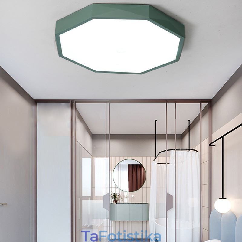 Μοντέρνο Flush Mount Ειδικό Εξάγωνο Φωτιστικό Οροφής Εξαιρετικά Λεπτό Φωτιστικό Λαμπτήρα