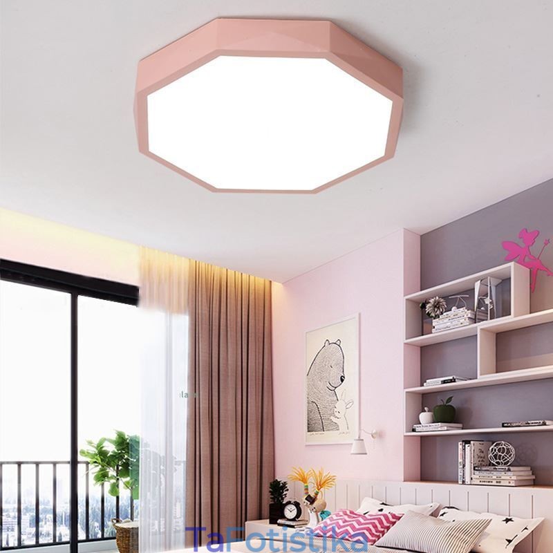 Μοντέρνο Flush Mount Ειδικό Εξάγωνο Φωτιστικό Οροφής Εξαιρετικά Λεπτό Φωτιστικό Λαμπτήρα