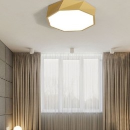 Μοντέρνο Flush Mount Ειδικό Οκτάγωνο Φωτιστικό Οροφής Εξαιρετικά Λεπτό Φωτιστικό Λαμπτήρα