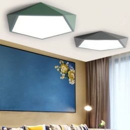 Φωτιστικό οροφής με μοντέρνο Flush Mount Diamond Design Εξαιρετικά λεπτό φωτιστικό σπιτιού