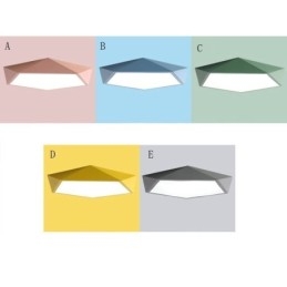 Φωτιστικό οροφής με μοντέρνο Flush Mount Diamond Design Εξαιρετικά λεπτό φωτιστικό σπιτιού