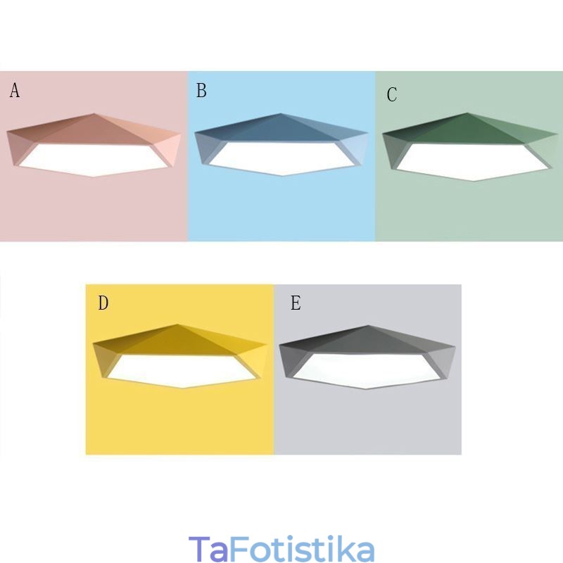 Φωτιστικό οροφής με μοντέρνο Flush Mount Diamond Design Εξαιρετικά λεπτό φωτιστικό σπιτιού