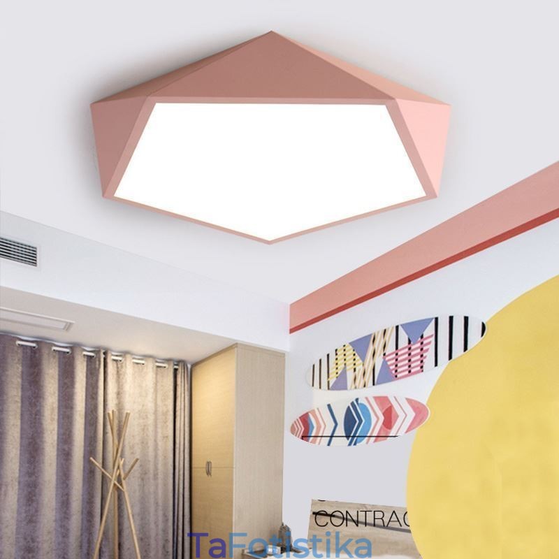 Φωτιστικό οροφής με μοντέρνο Flush Mount Diamond Design Εξαιρετικά λεπτό φωτιστικό σπιτιού