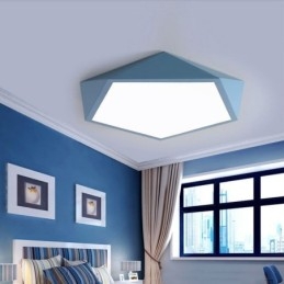 Φωτιστικό οροφής με μοντέρνο Flush Mount Diamond Design Εξαιρετικά λεπτό φωτιστικό σπιτιού