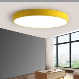 Μοντέρνο Flush Mount στρογγυλό φωτιστικό οροφής Εξαιρετικά λεπτό φωτιστικό σπιτιού