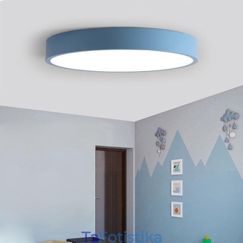 Μοντέρνο Flush Mount στρογγυλό φωτιστικό οροφής Εξαιρετικά λεπτό φωτιστικό σπιτιού