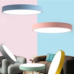 Μοντέρνο Flush Mount στρογγυλό φωτιστικό οροφής Εξαιρετικά λεπτό φωτιστικό σπιτιού