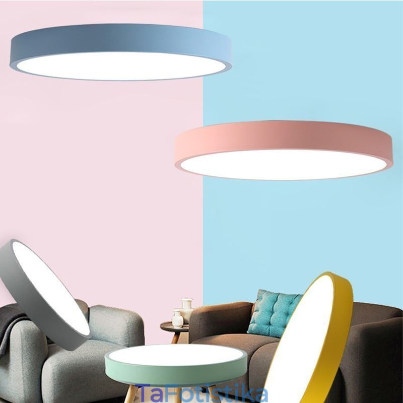 Μοντέρνο Flush Mount στρογγυλό φωτιστικό οροφής Εξαιρετικά λεπτό φωτιστικό σπιτιού
