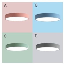 Σύγχρονο Flush Mount Εξαιρετικά Λεπτό Φωτιστικό Οροφής Στρογγυλό Φωτιστικό