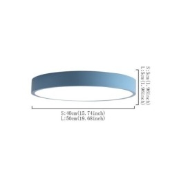 Σύγχρονο Flush Mount Εξαιρετικά Λεπτό Φωτιστικό Οροφής Στρογγυλό Φωτιστικό
