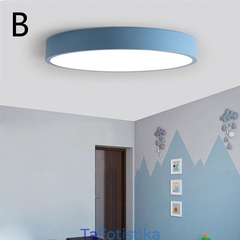 Σύγχρονο Flush Mount Εξαιρετικά Λεπτό Φωτιστικό Οροφής Στρογγυλό Φωτιστικό